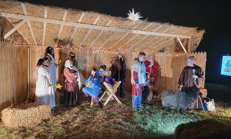 Outdoor Living Nativity